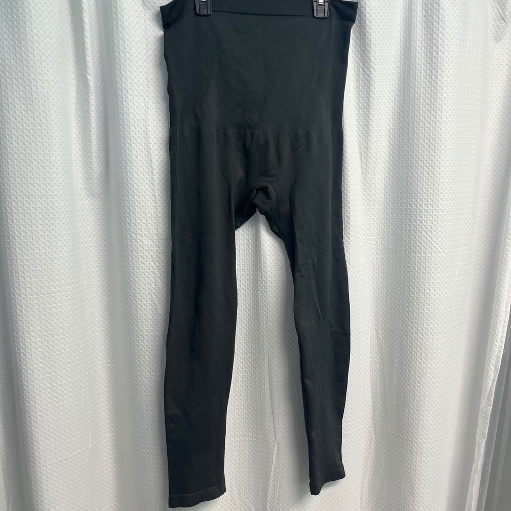 Shapermint Essentials High Waisted Compression Leggings Black XL/TG Full Length